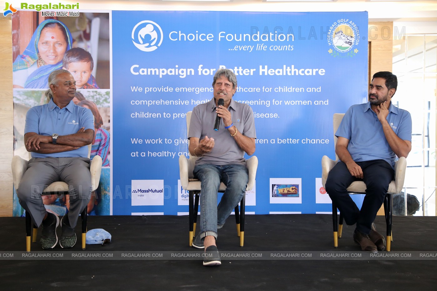 Choice Foundation's 3rd Edition Annual Golf Fundraiser Event Press Meet at Hyderabad Golf Club