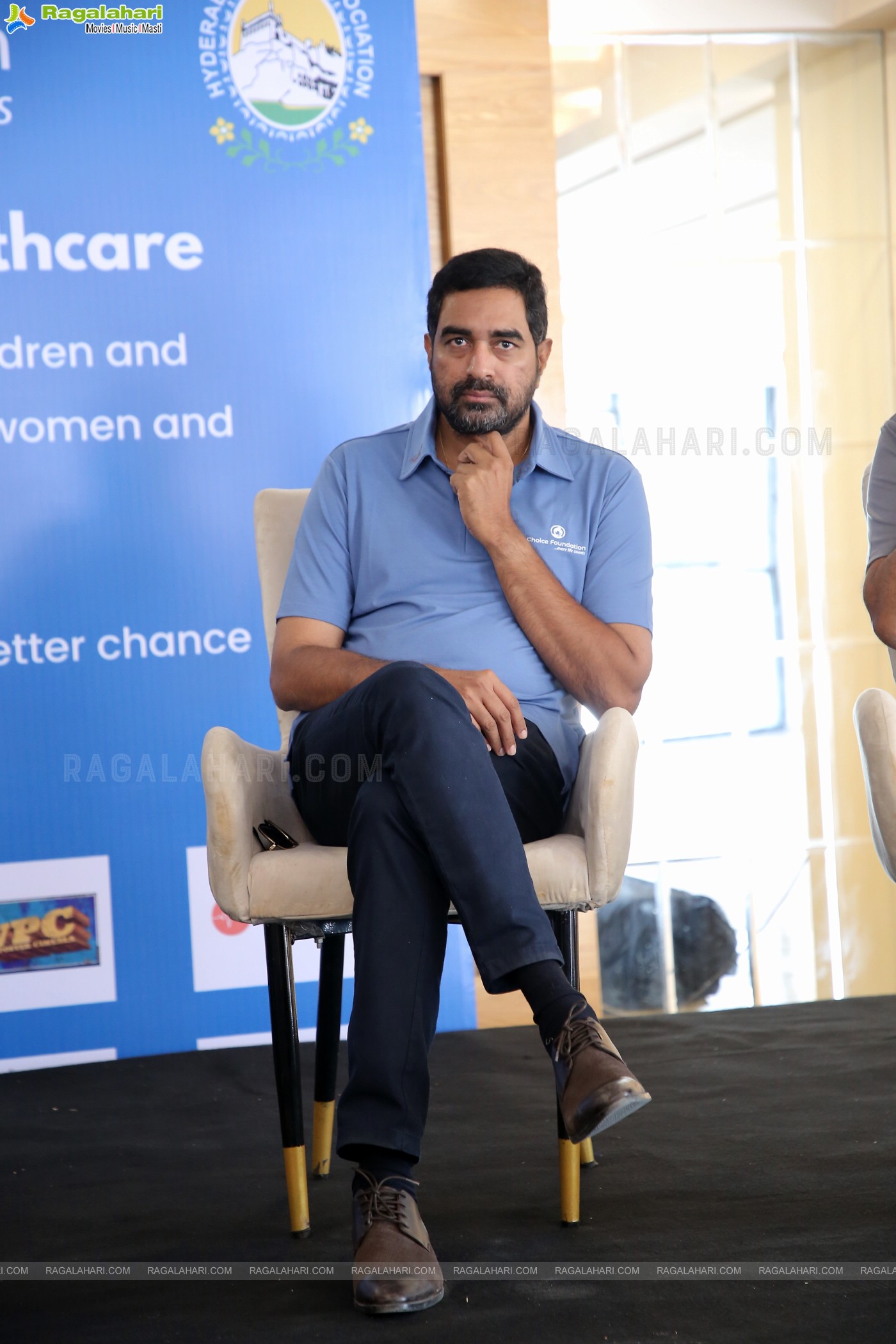 Choice Foundation's 3rd Edition Annual Golf Fundraiser Event Press Meet at Hyderabad Golf Club