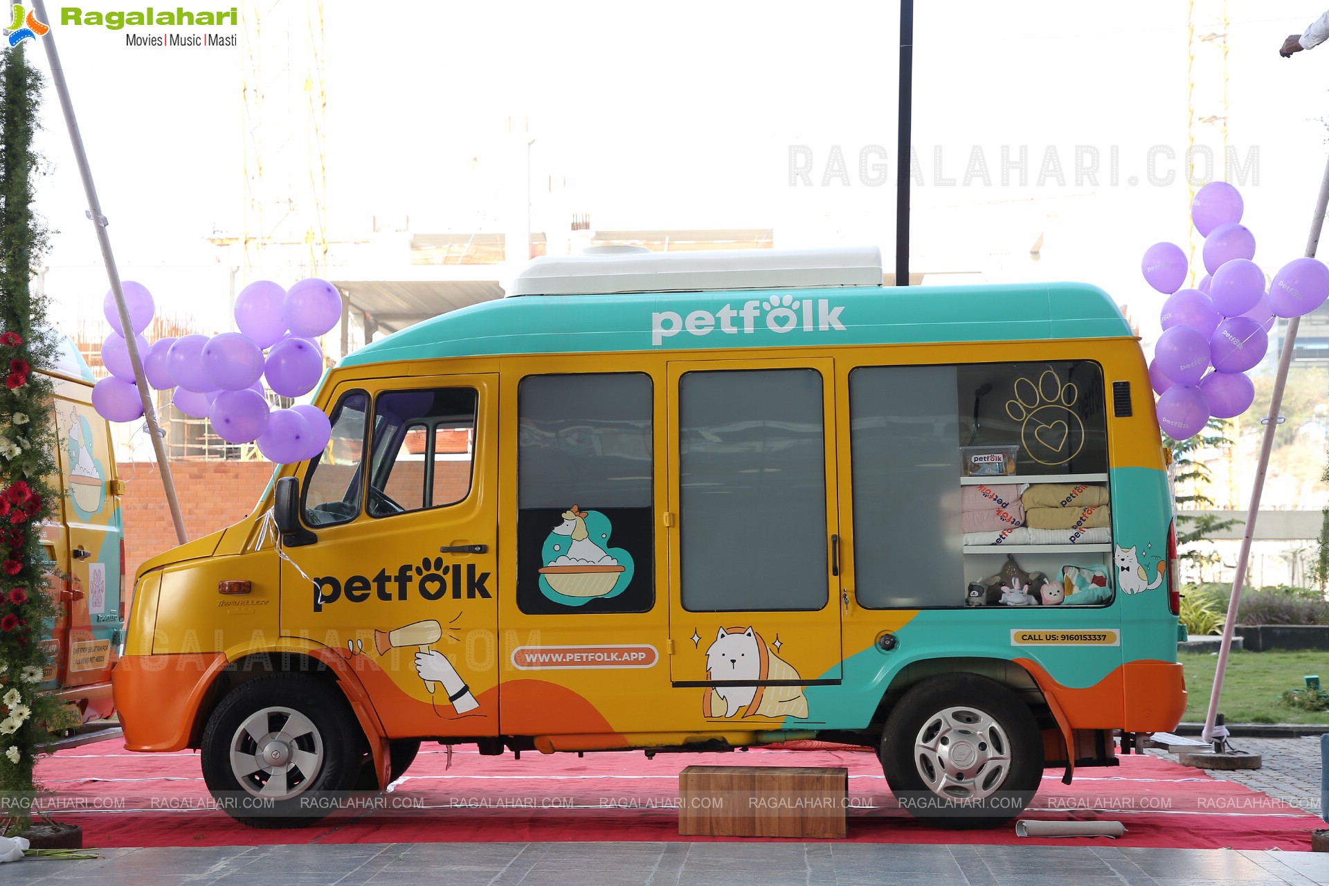 Petfolk's Pet Grooming Vans Launch T-Hub 2.0, Hyderabad