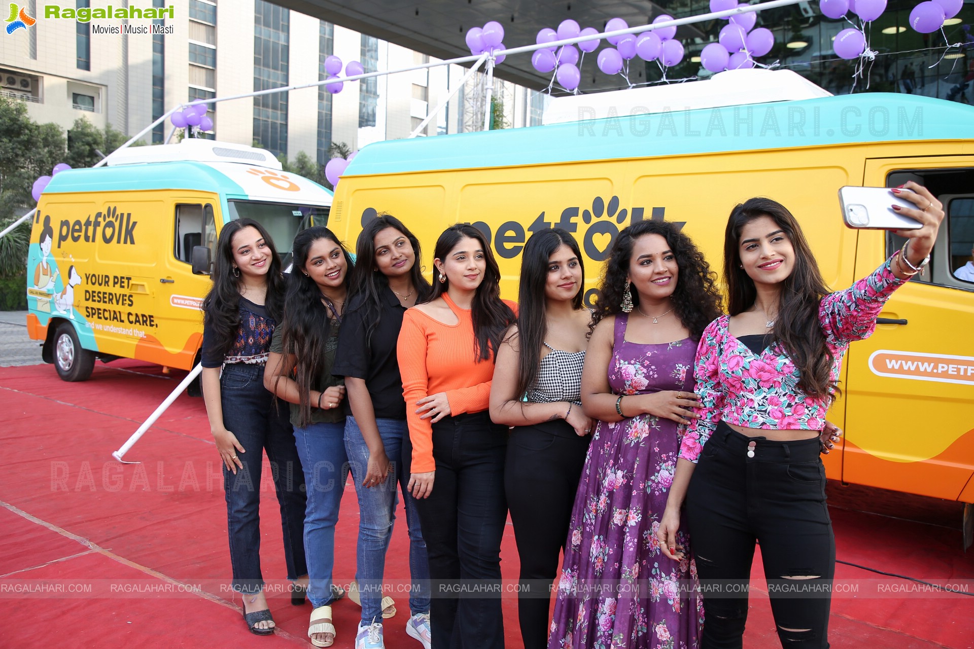 Petfolk's Pet Grooming Vans Launch T-Hub 2.0, Hyderabad