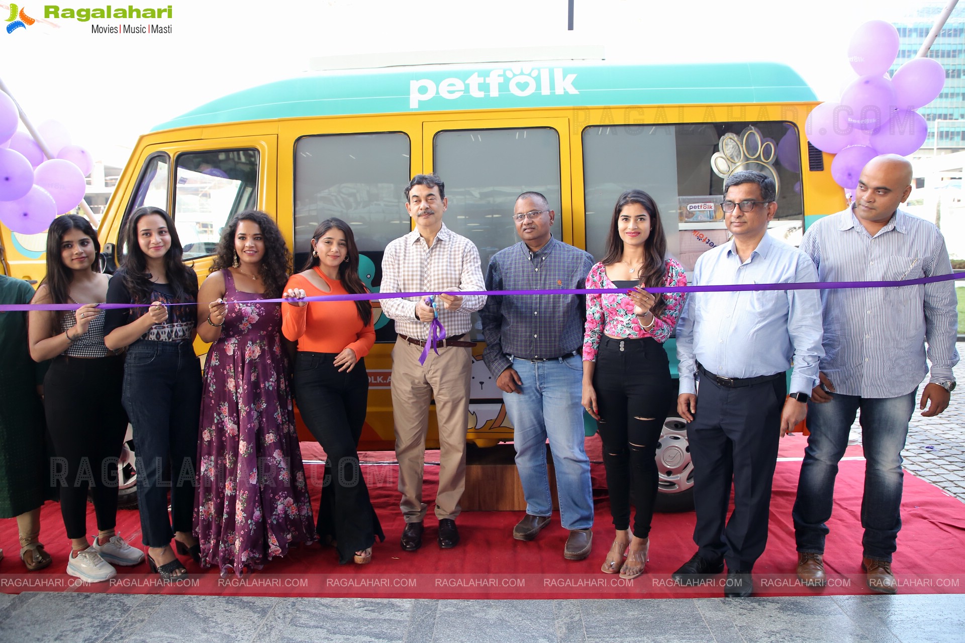 Petfolk's Pet Grooming Vans Launch T-Hub 2.0, Hyderabad