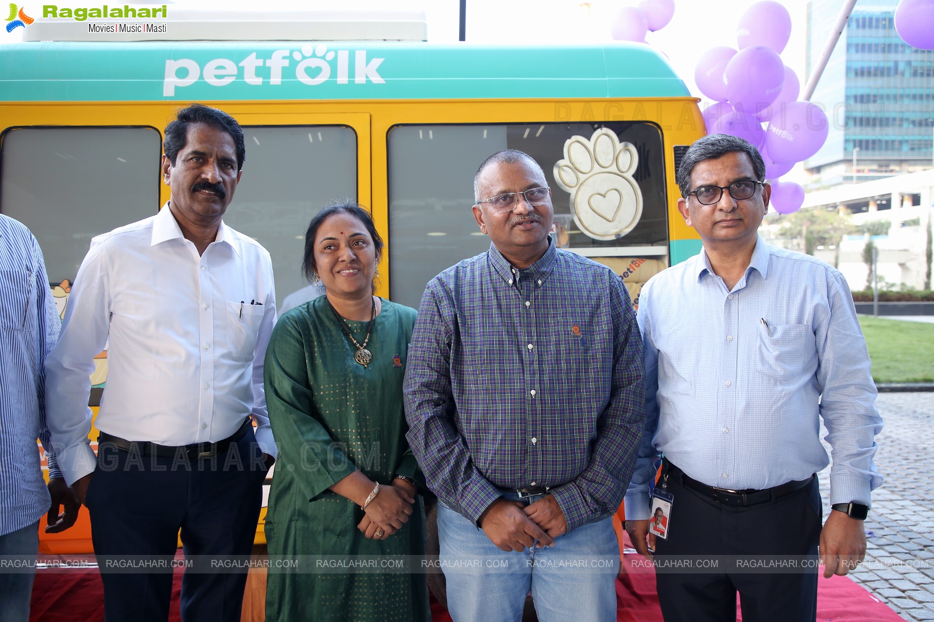 Petfolk's Pet Grooming Vans Launch T-Hub 2.0, Hyderabad