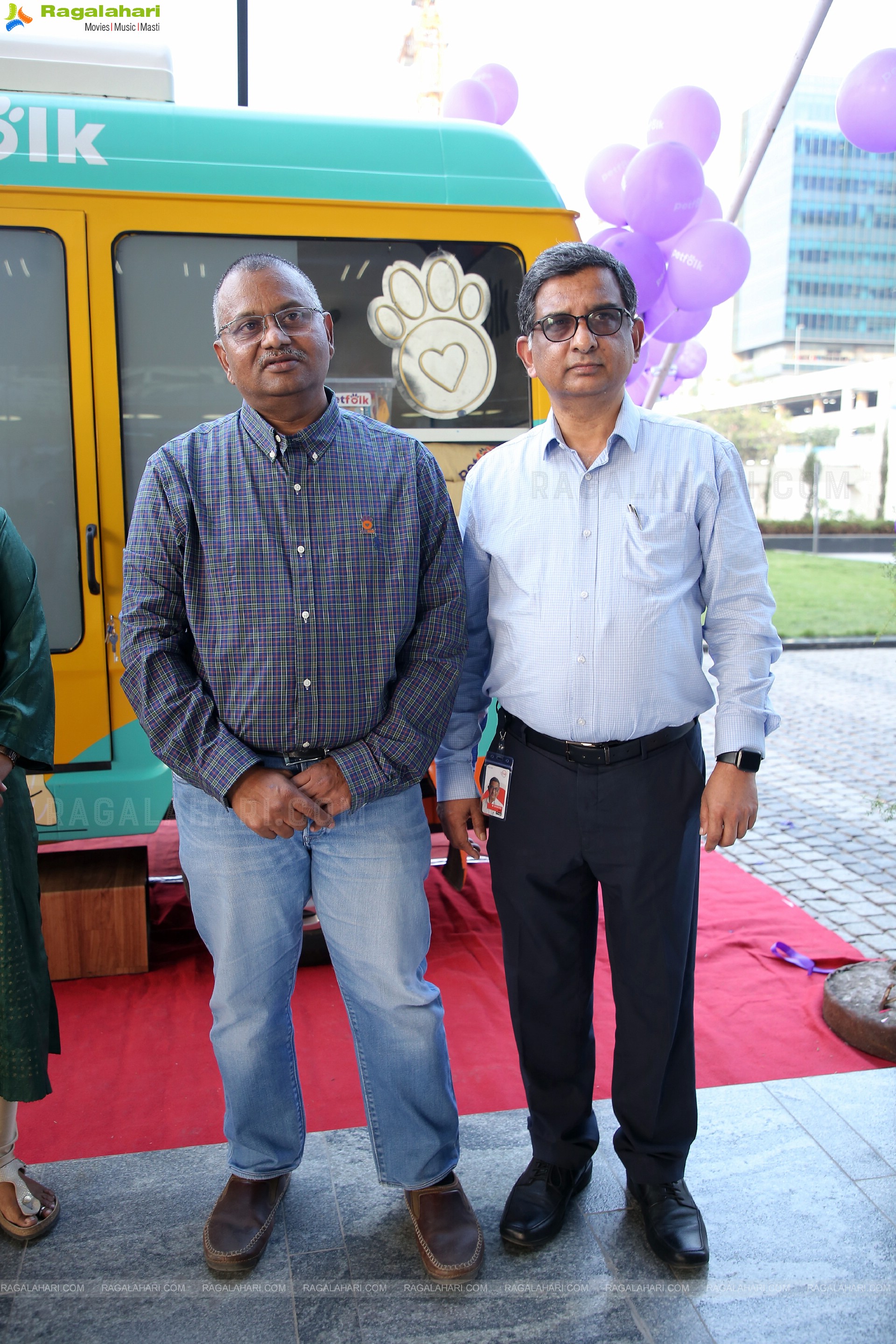 Petfolk's Pet Grooming Vans Launch T-Hub 2.0, Hyderabad