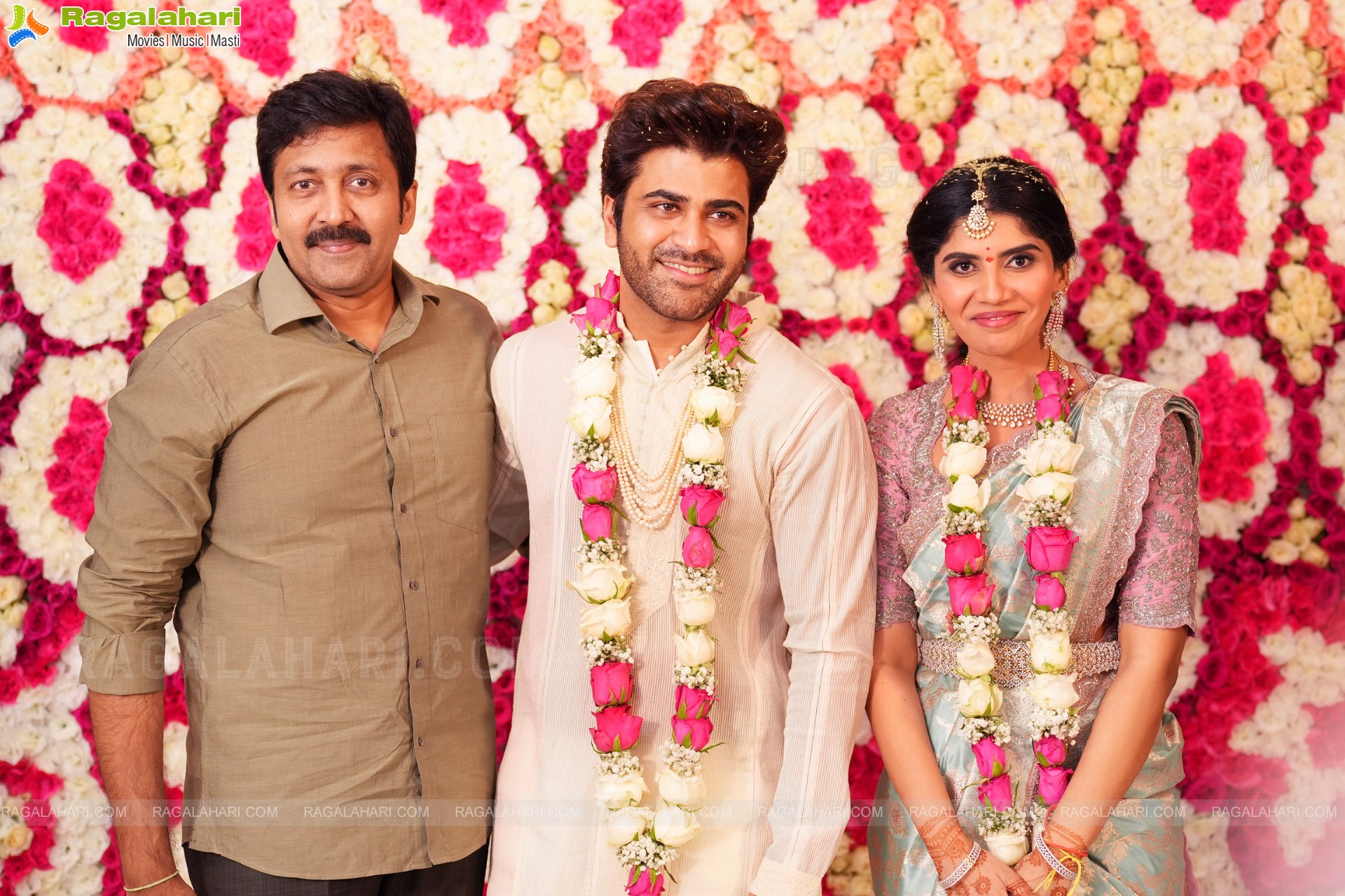 Sharwanand-Rakshita's Engagement Photos