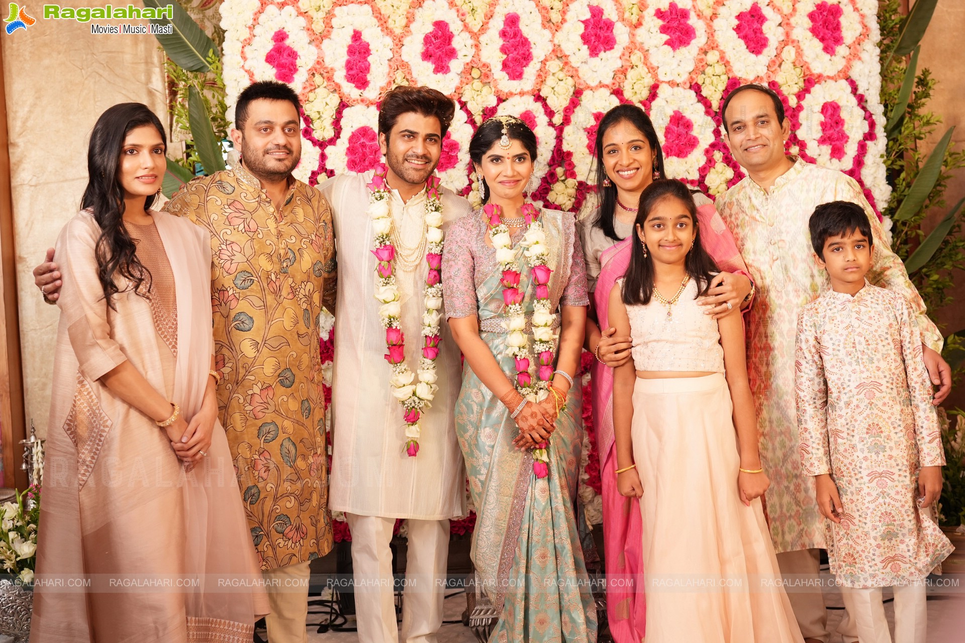 Sharwanand-Rakshita's Engagement Photos