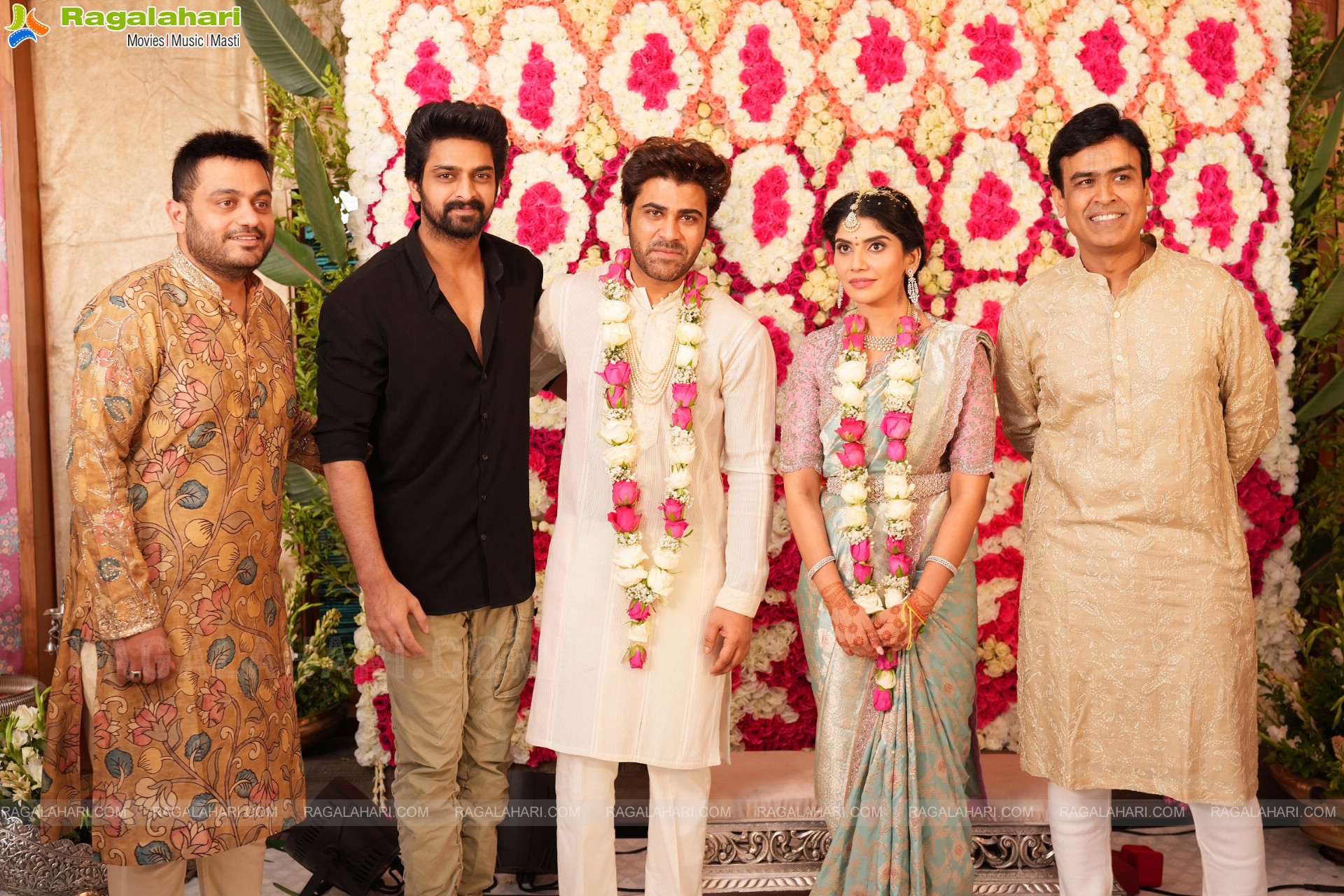 Sharwanand-Rakshita's Engagement Photos