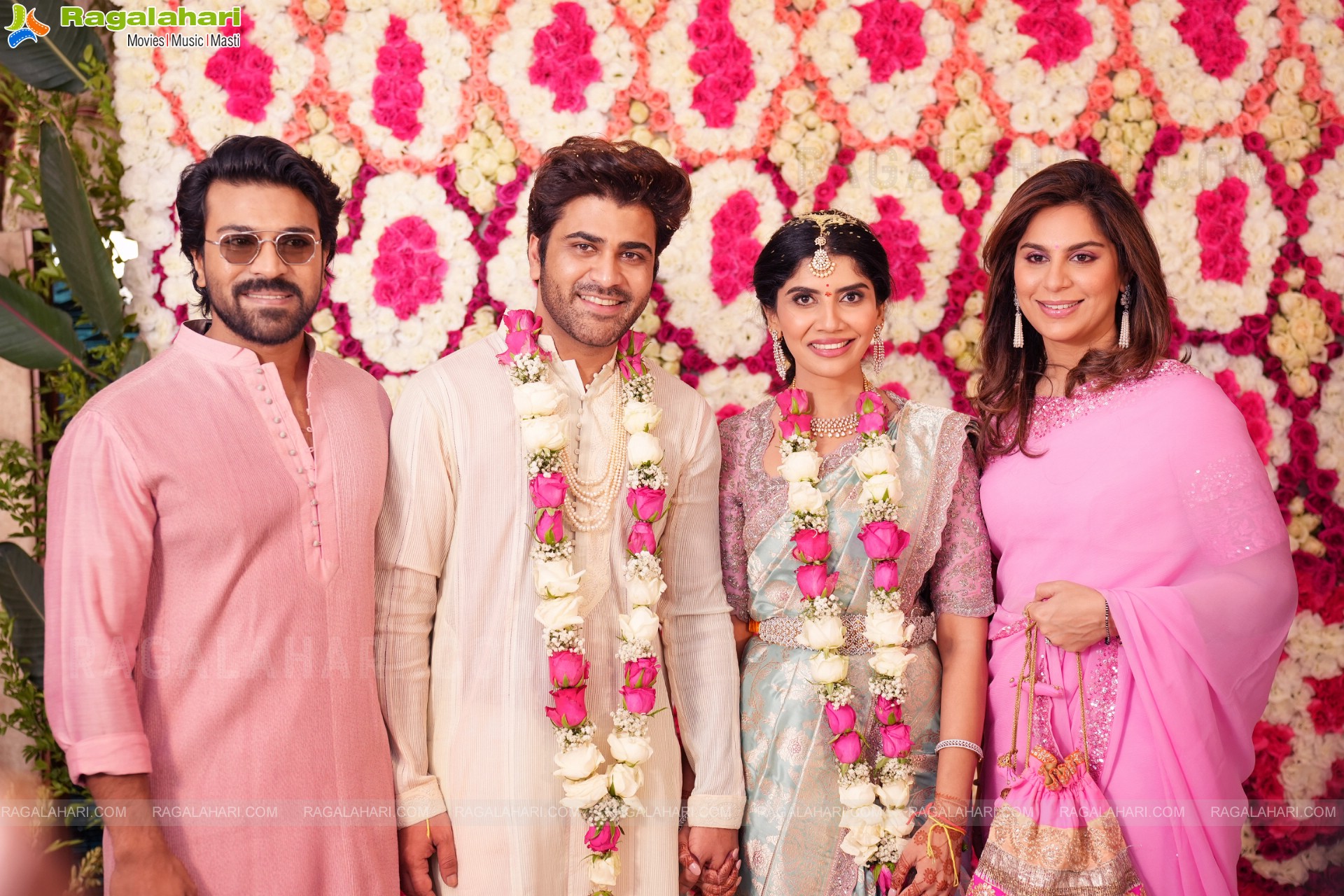 Sharwanand-Rakshita's Engagement Photos