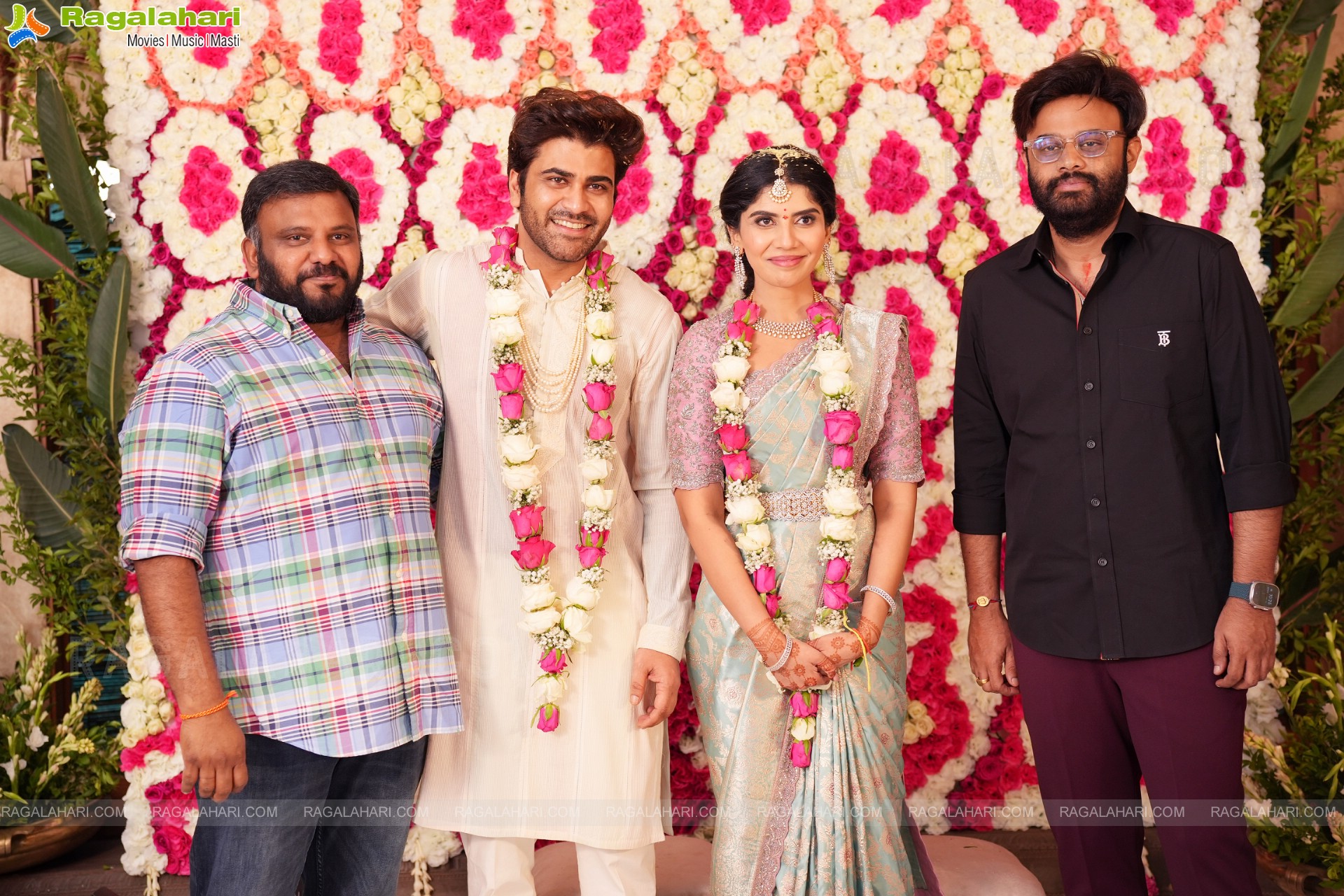 Sharwanand-Rakshita's Engagement Photos