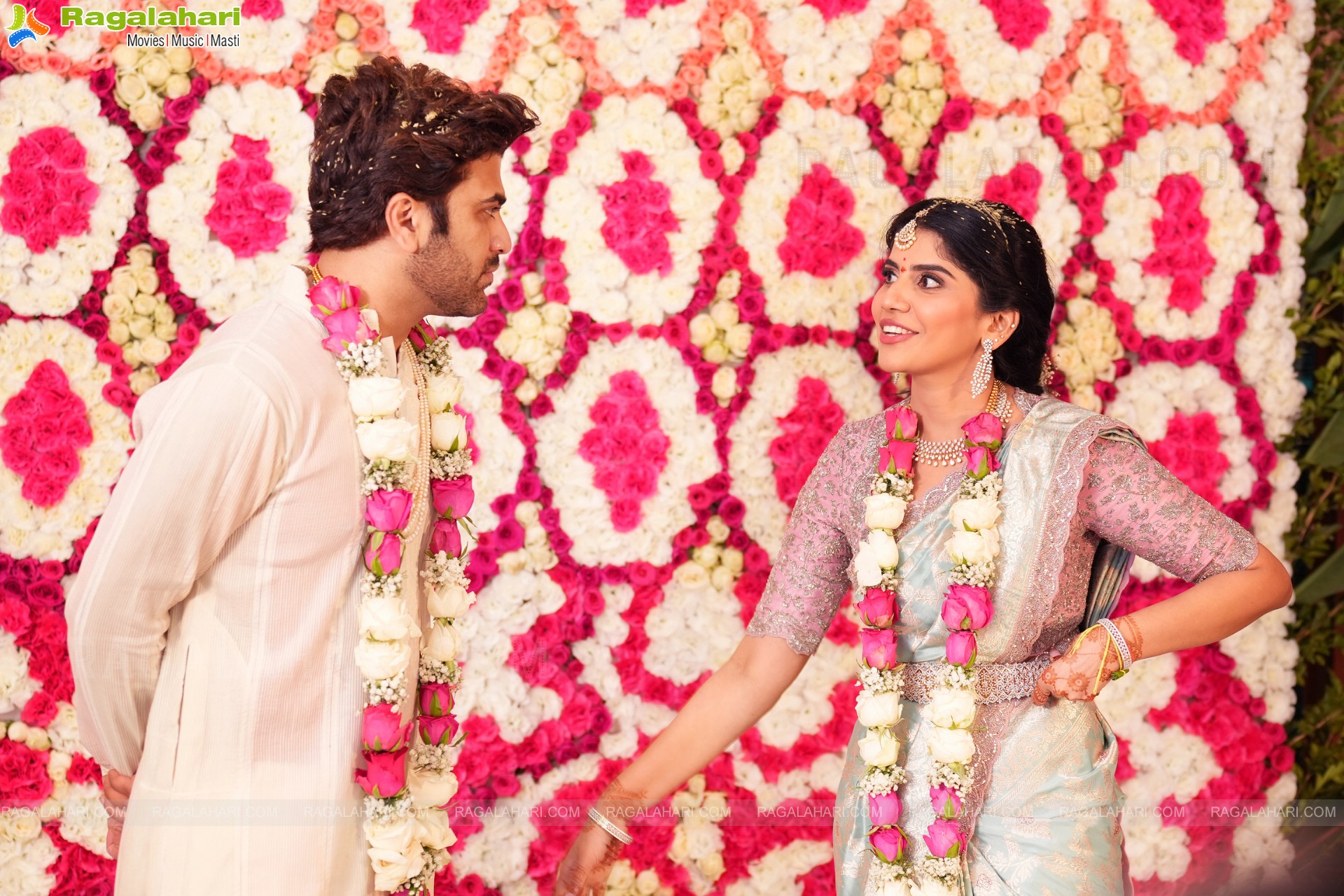 Sharwanand-Rakshita's Engagement Photos