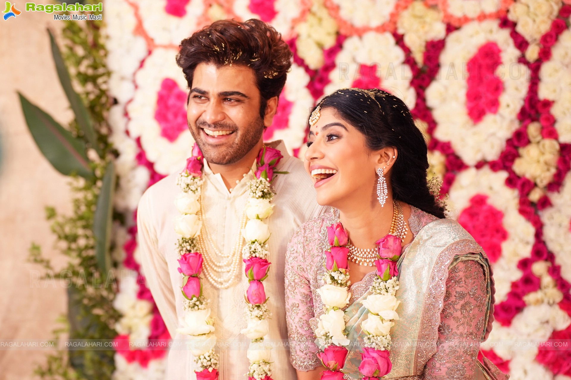 Sharwanand-Rakshita's Engagement Photos