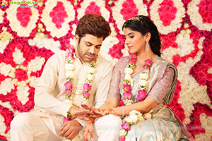 Sharwanand-Rakshita's Engagement Photos