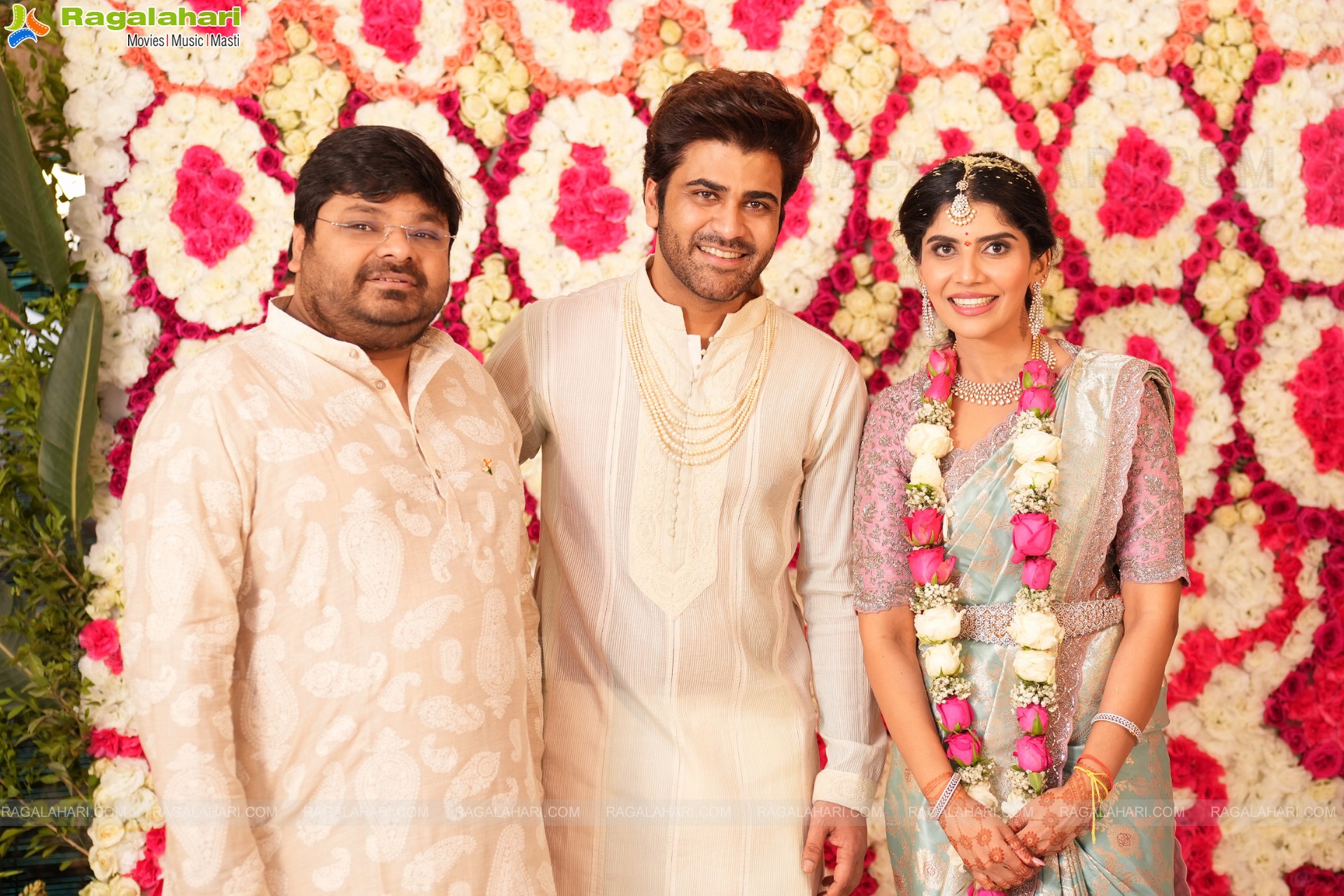 Sharwanand-Rakshita's Engagement Photos