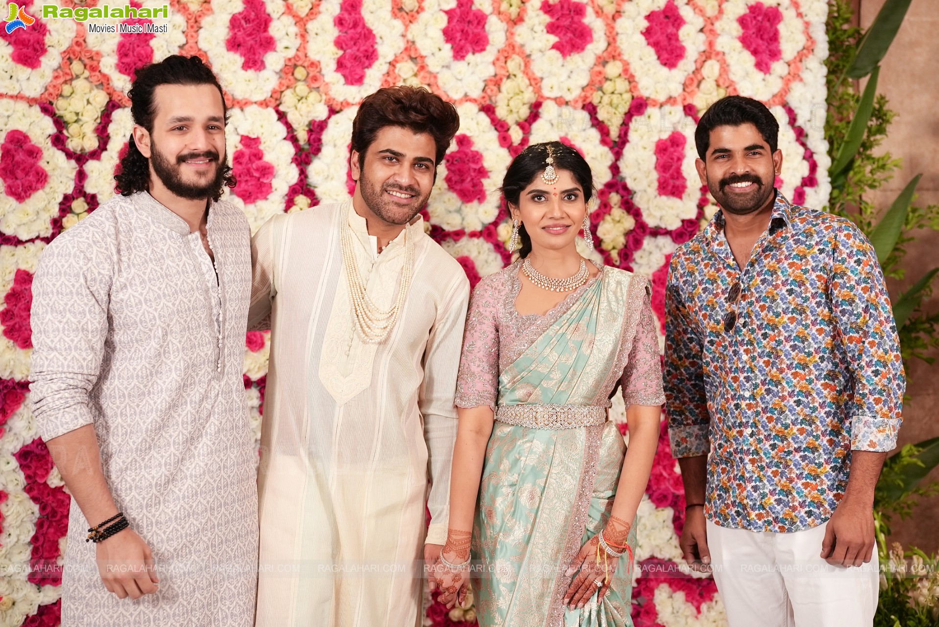 Sharwanand-Rakshita's Engagement Photos