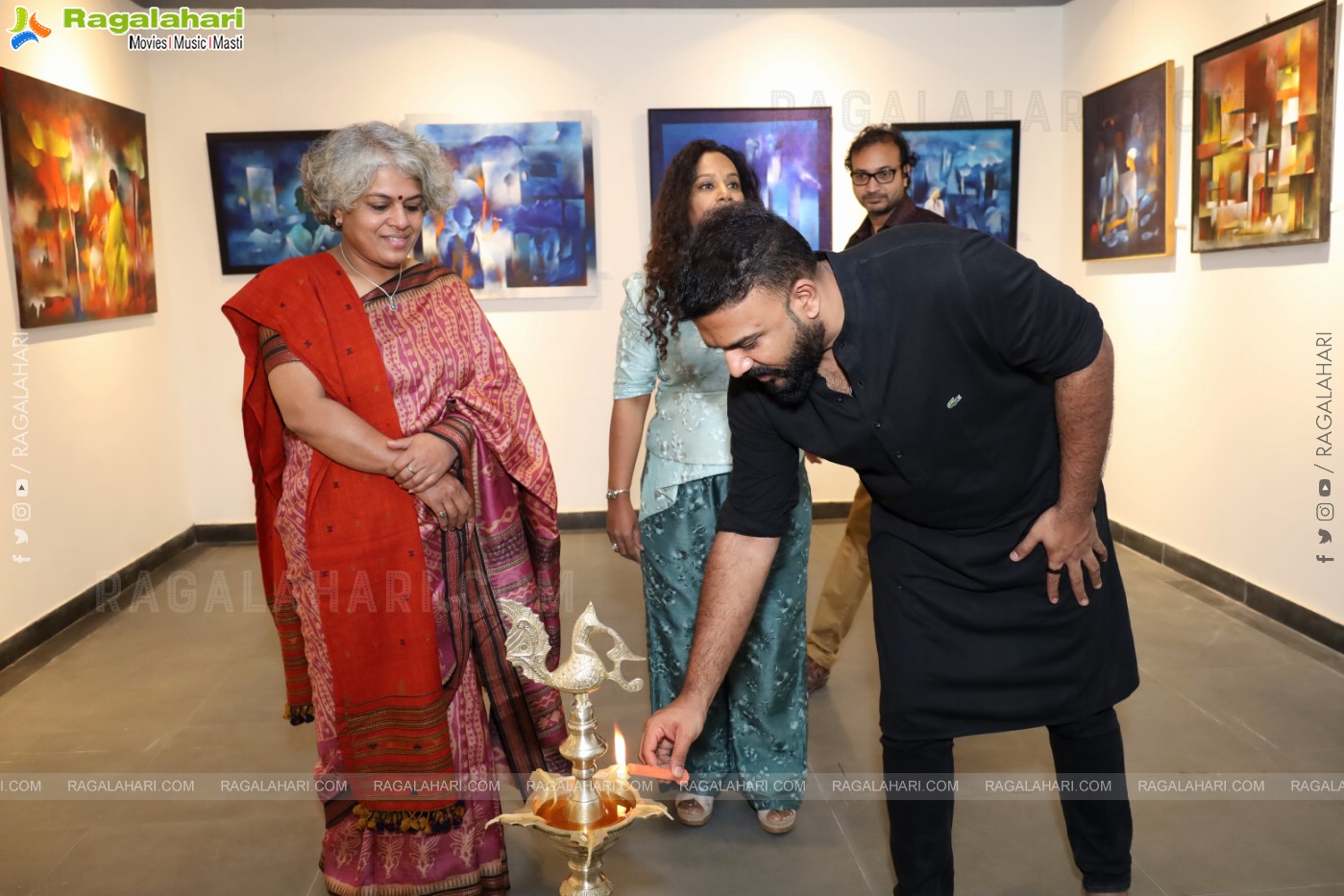 Aalankritha Art Gallery Paintings Exhibition Titled 'Field of Dreams'