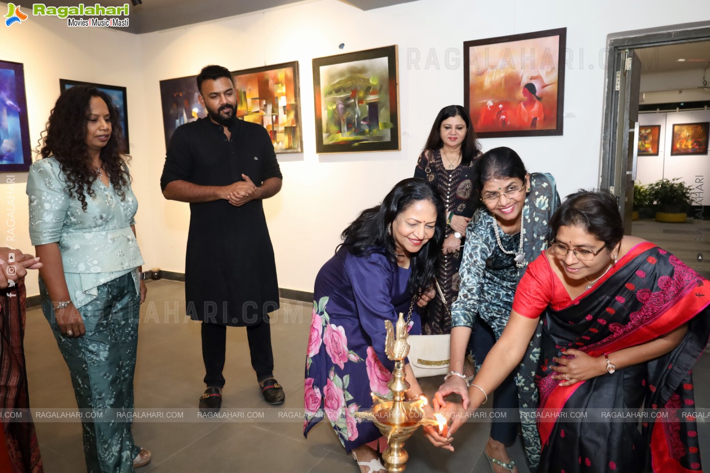 Aalankritha Art Gallery Paintings Exhibition Titled 'Field of Dreams'