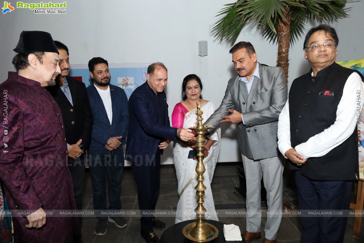 Vivid Art Exhibition Inauguration Event, Hyderabad