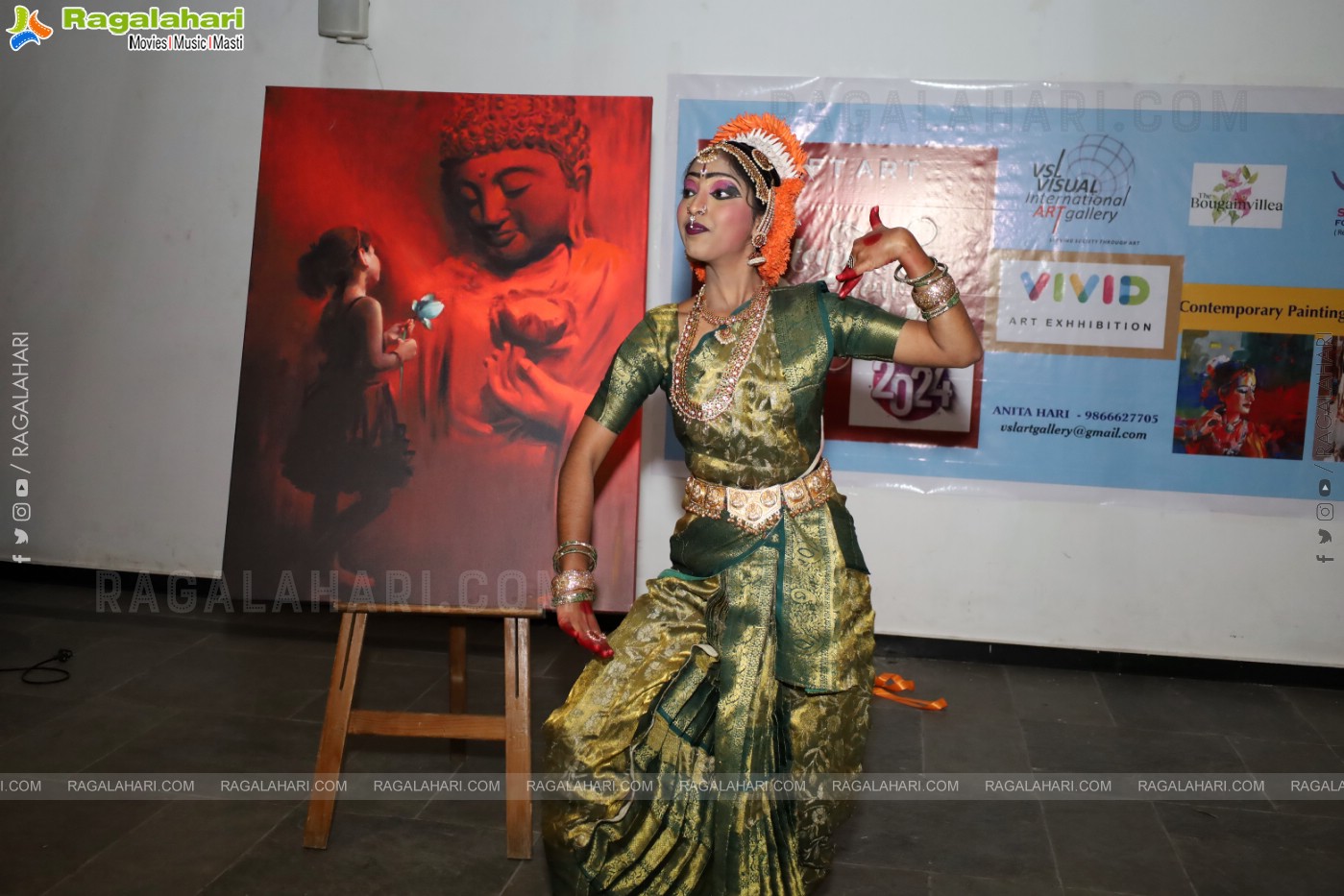 Vivid Art Exhibition Inauguration Event, Hyderabad