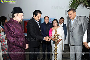 Inauguration of Vivid Art Exhibition by Nawab Mir Nasir Ali 