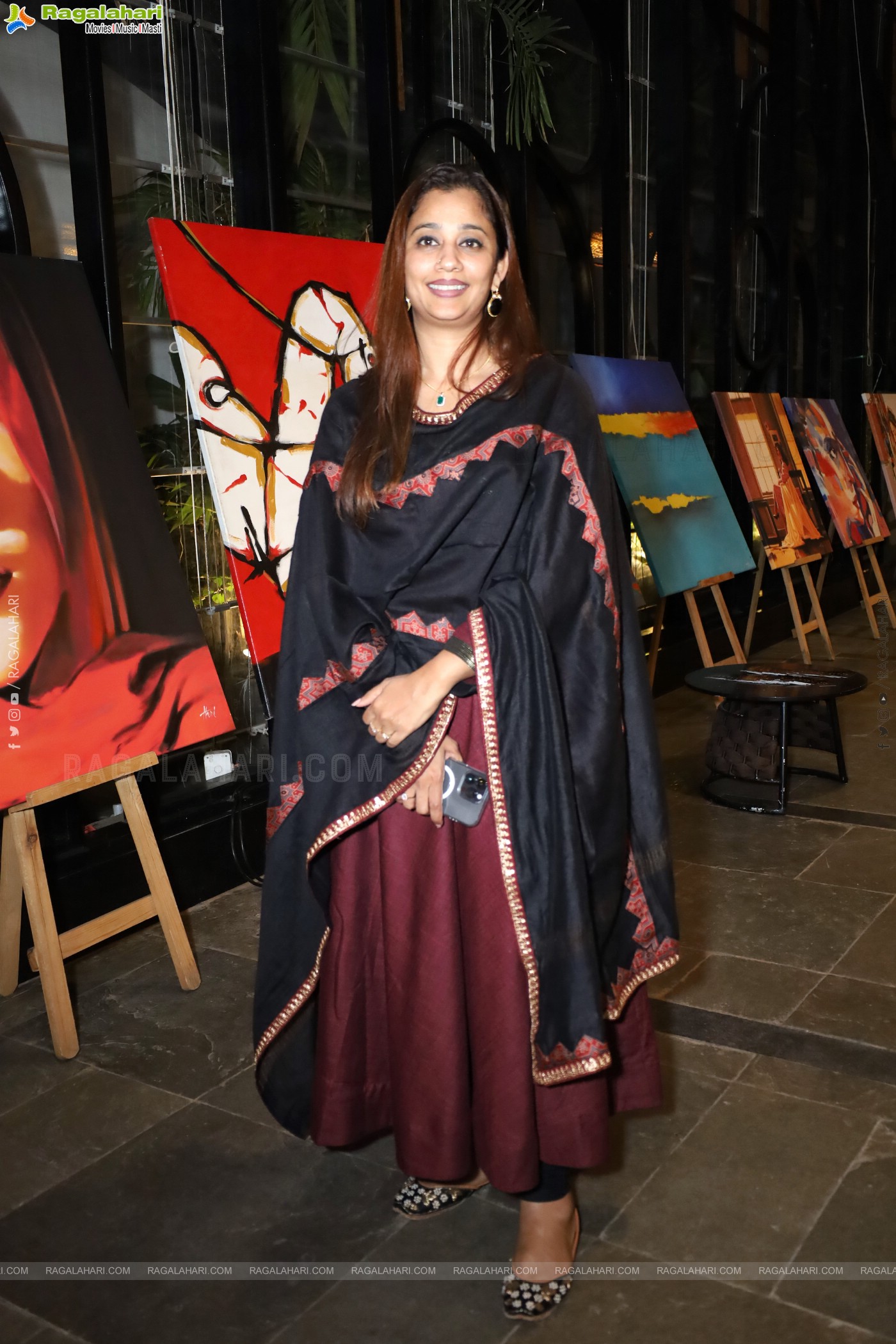 Vivid Art Exhibition Inauguration Event, Hyderabad