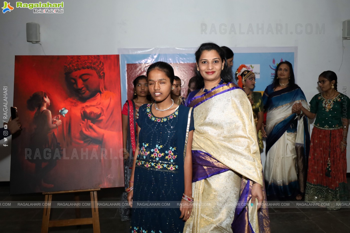 Vivid Art Exhibition Inauguration Event, Hyderabad