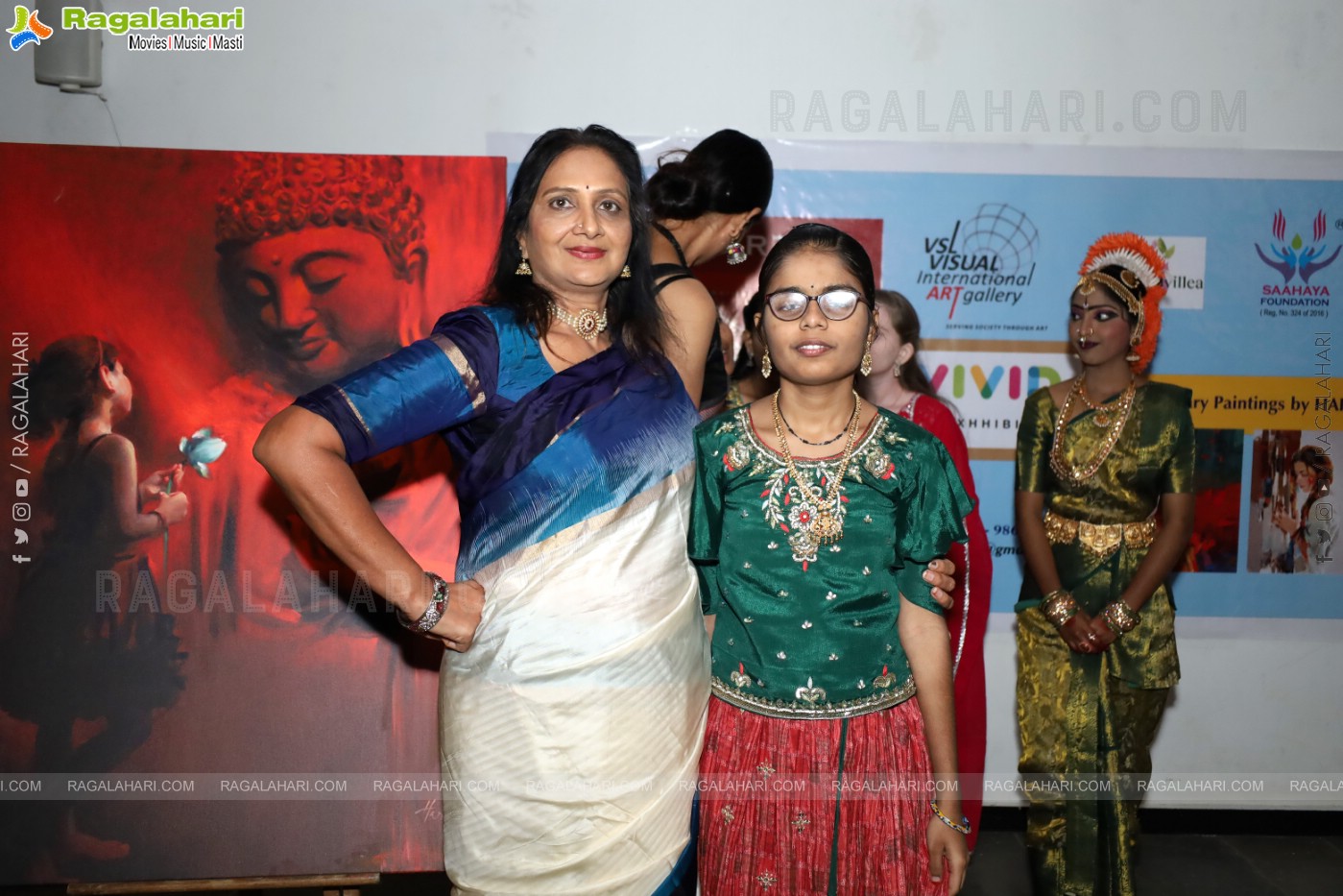 Vivid Art Exhibition Inauguration Event, Hyderabad