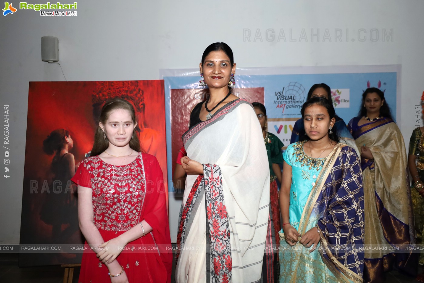 Vivid Art Exhibition Inauguration Event, Hyderabad