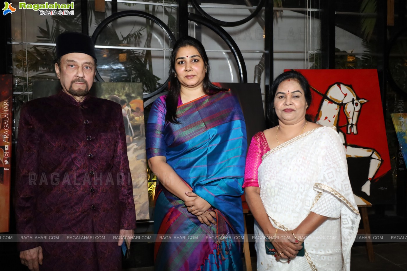 Vivid Art Exhibition Inauguration Event, Hyderabad