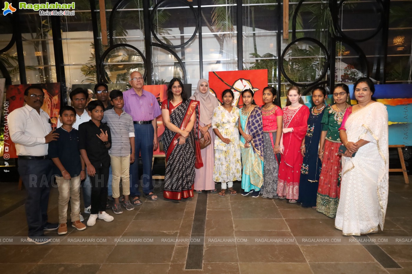 Vivid Art Exhibition Inauguration Event, Hyderabad