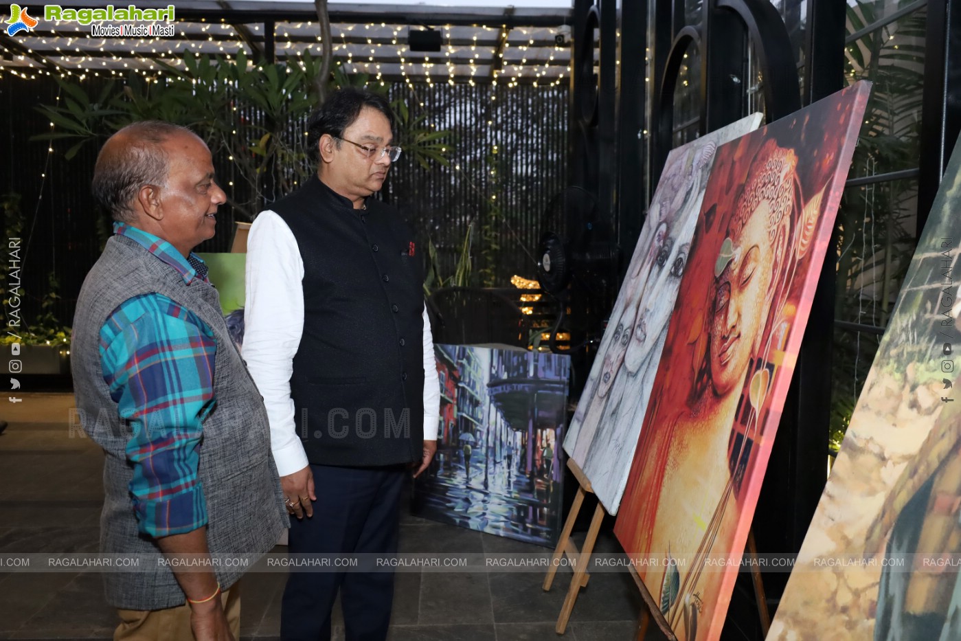 Vivid Art Exhibition Inauguration Event, Hyderabad