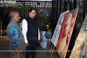 Inauguration of Vivid Art Exhibition by Nawab Mir Nasir Ali 