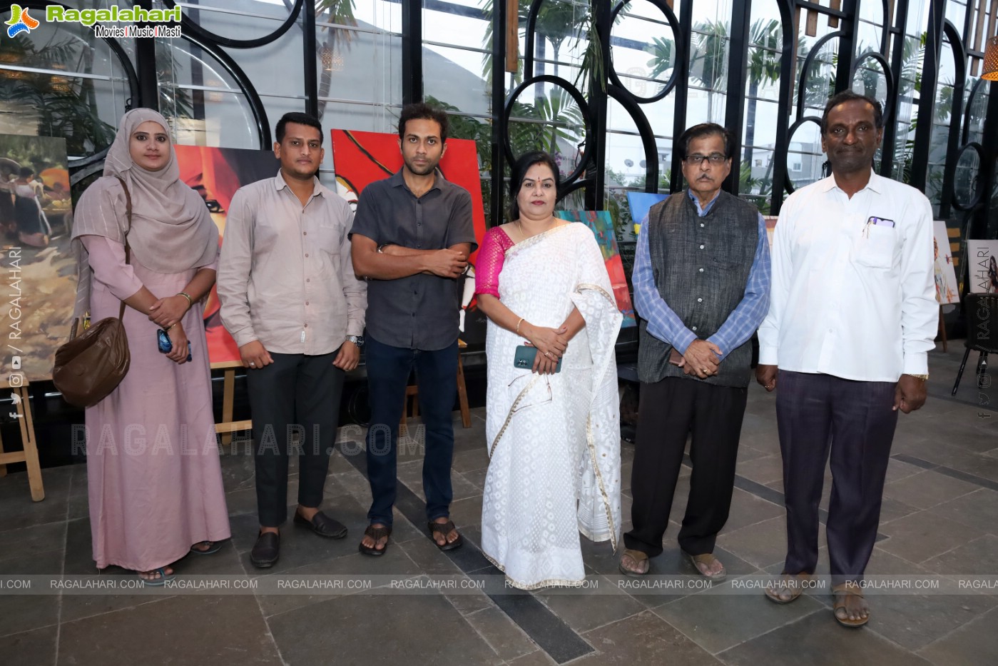 Vivid Art Exhibition Inauguration Event, Hyderabad