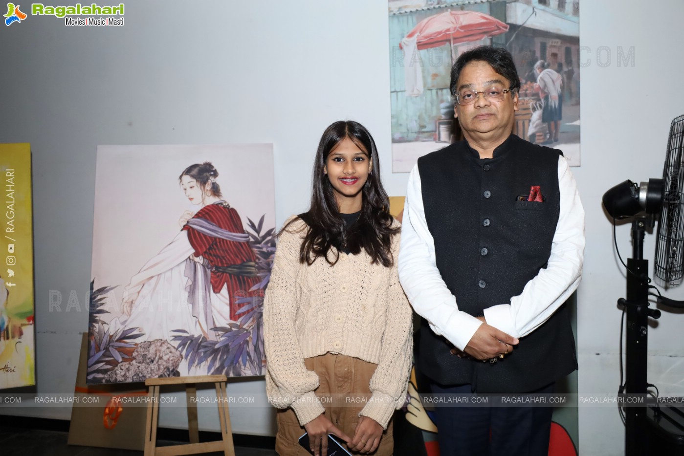 Vivid Art Exhibition Inauguration Event, Hyderabad