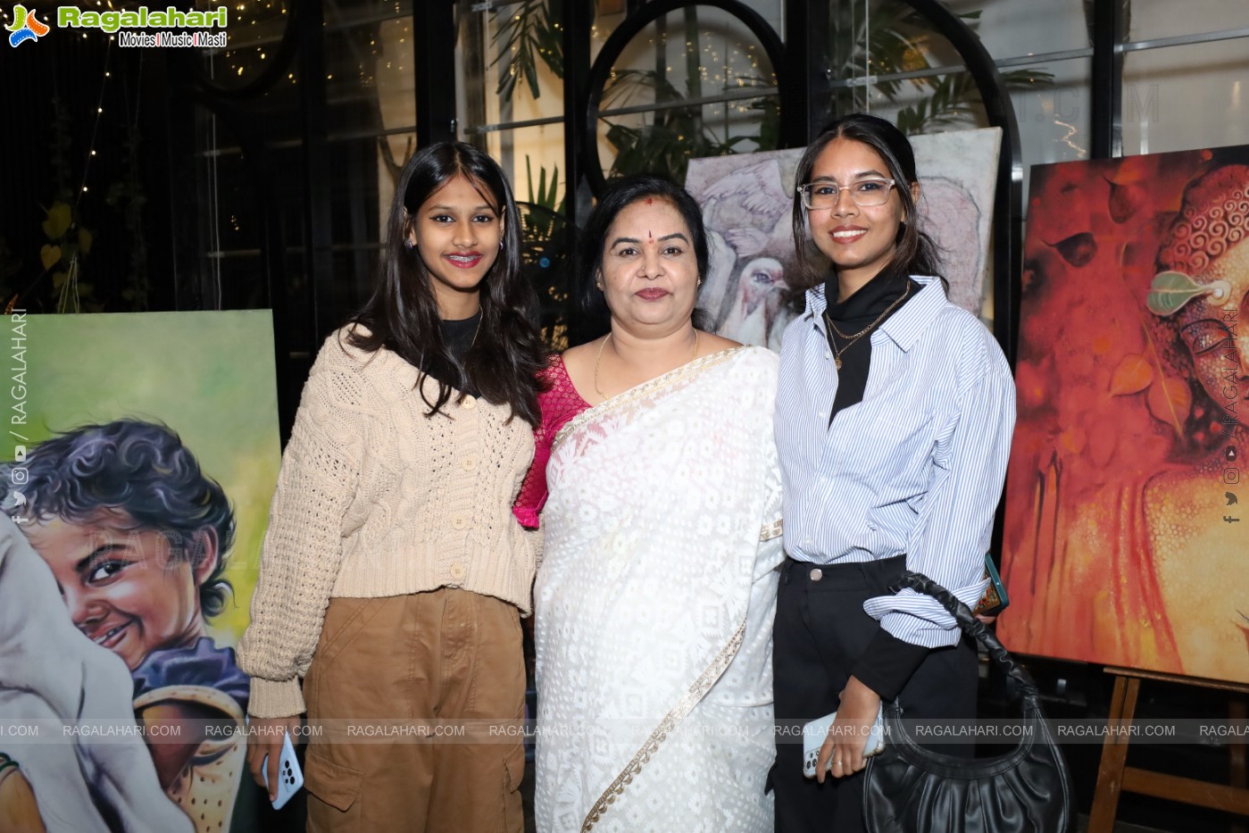 Vivid Art Exhibition Inauguration Event, Hyderabad