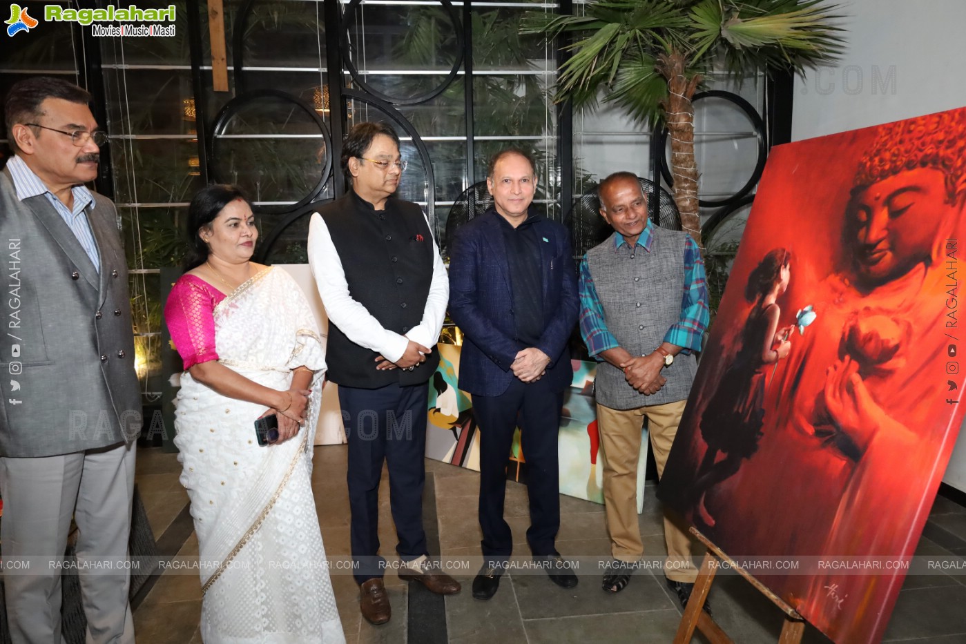 Vivid Art Exhibition Inauguration Event, Hyderabad