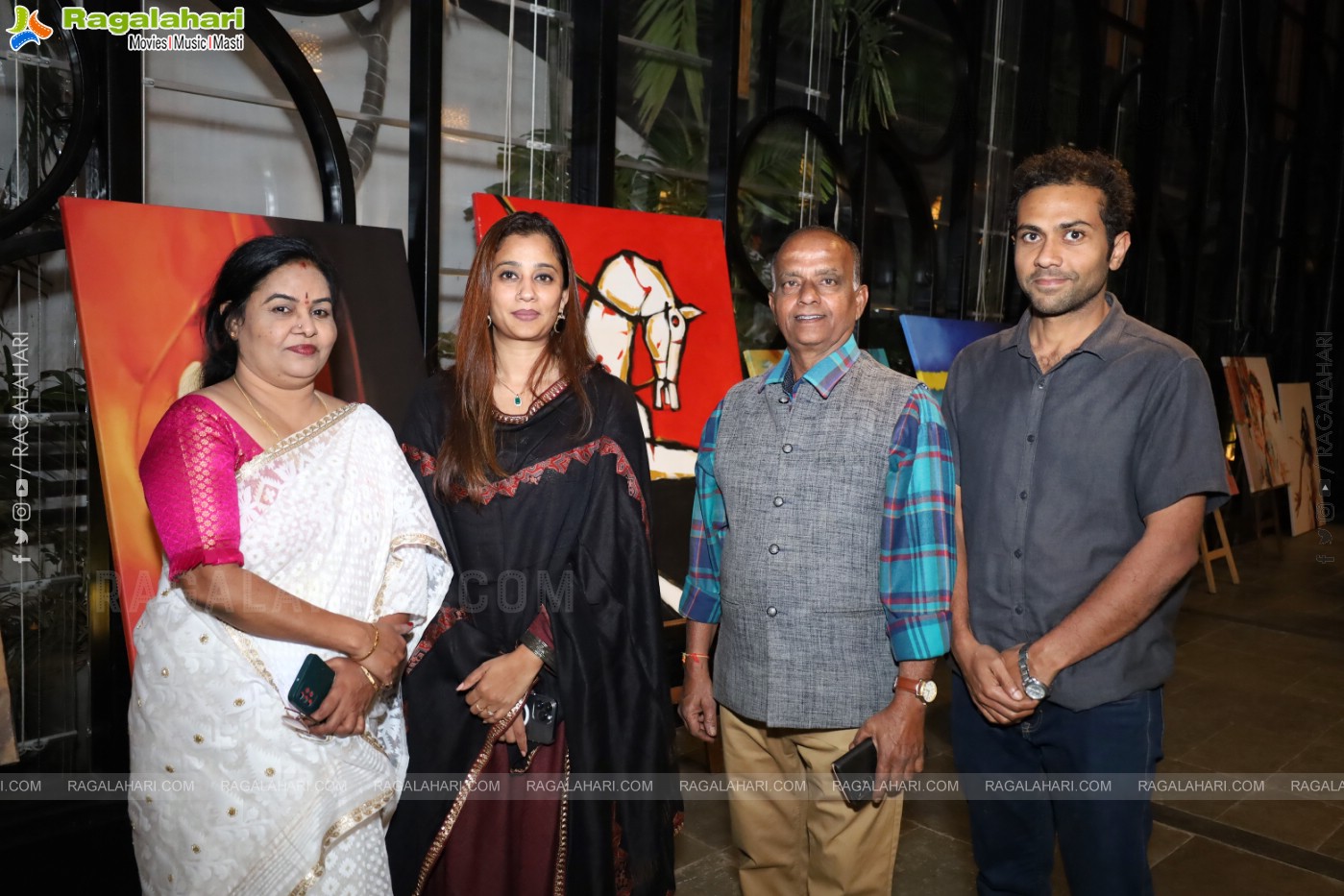 Vivid Art Exhibition Inauguration Event, Hyderabad