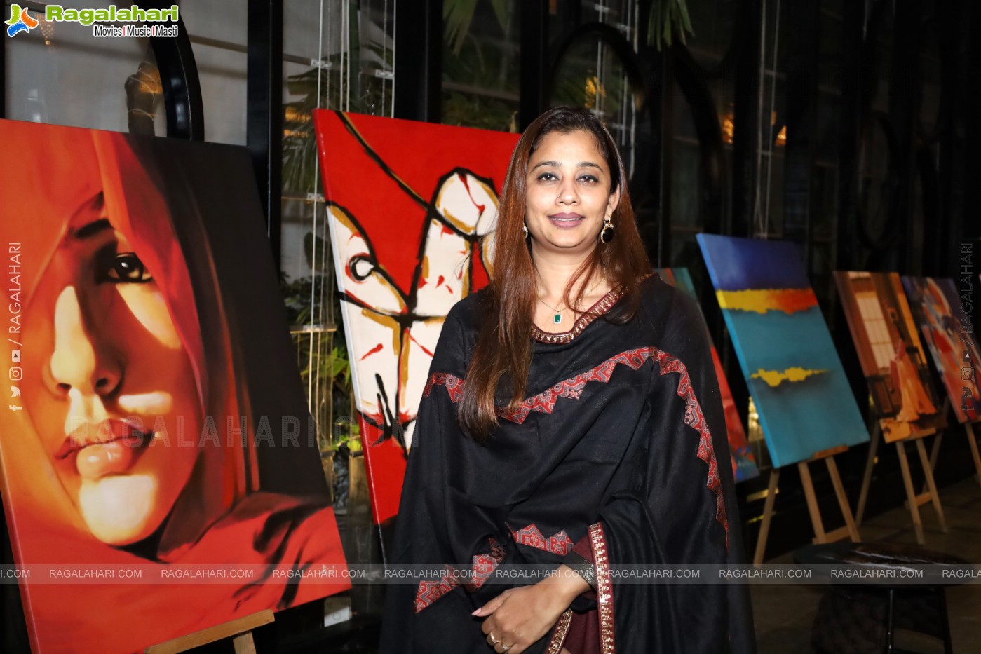 Vivid Art Exhibition Inauguration Event, Hyderabad