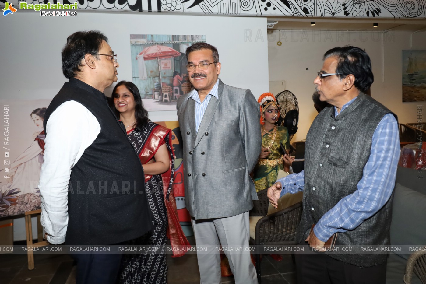 Vivid Art Exhibition Inauguration Event, Hyderabad