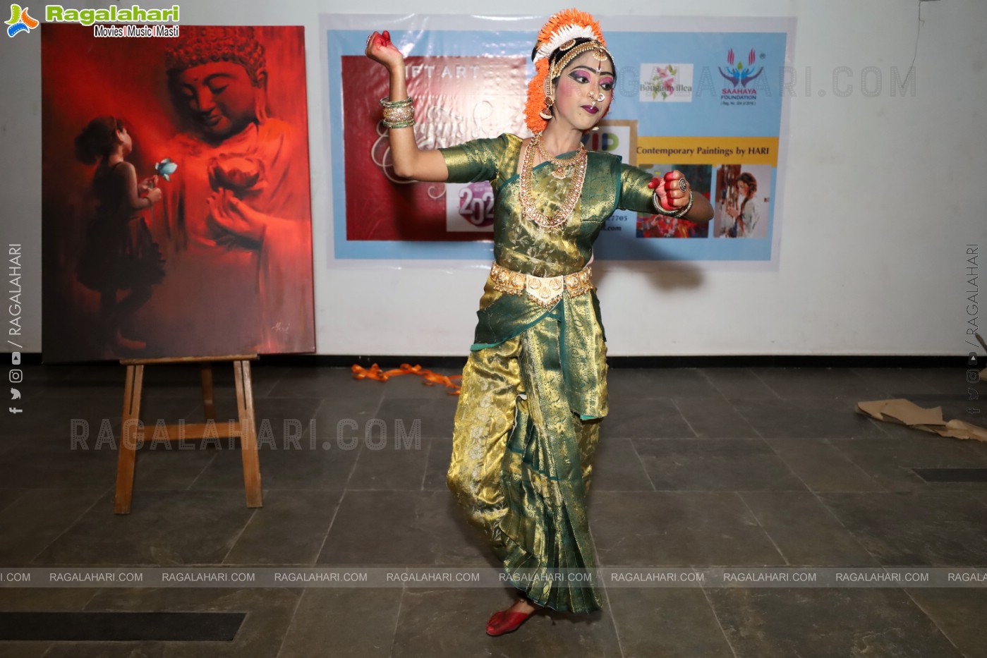 Vivid Art Exhibition Inauguration Event, Hyderabad