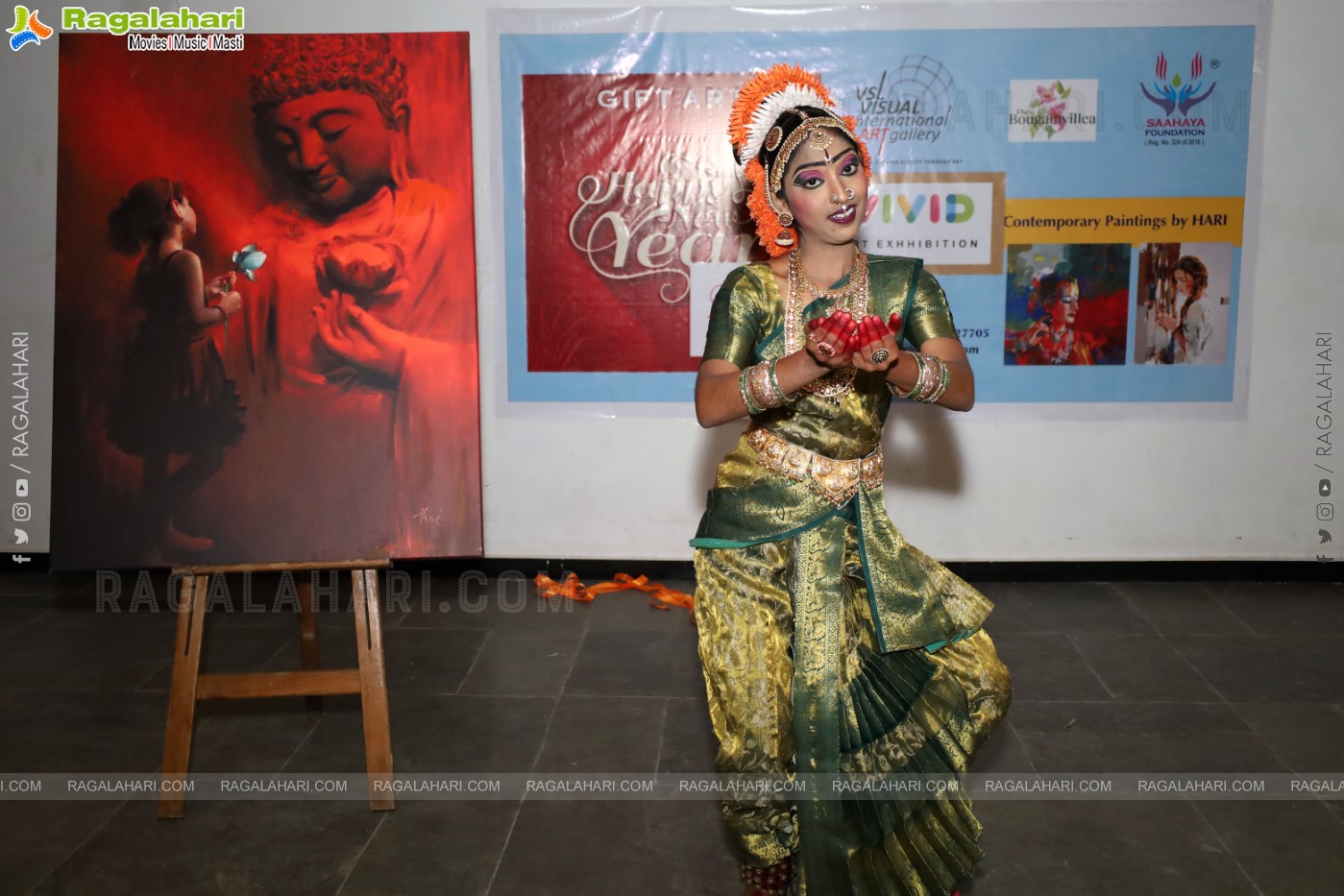 Vivid Art Exhibition Inauguration Event, Hyderabad