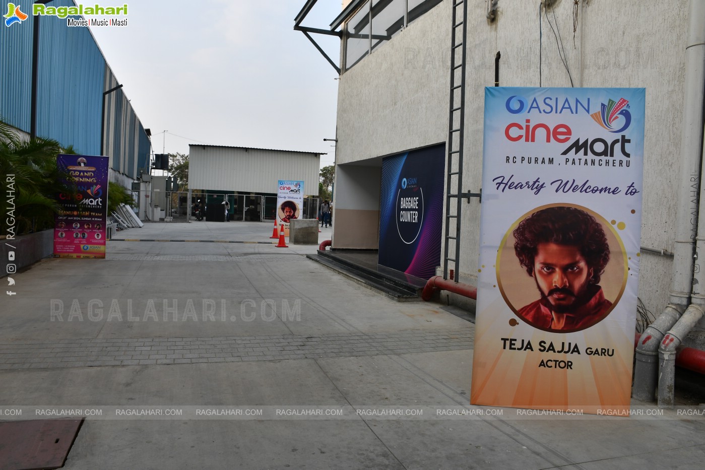 Inauguration of The Asian Vaishnavi Multiplex's Cine Mart, Hyderabad