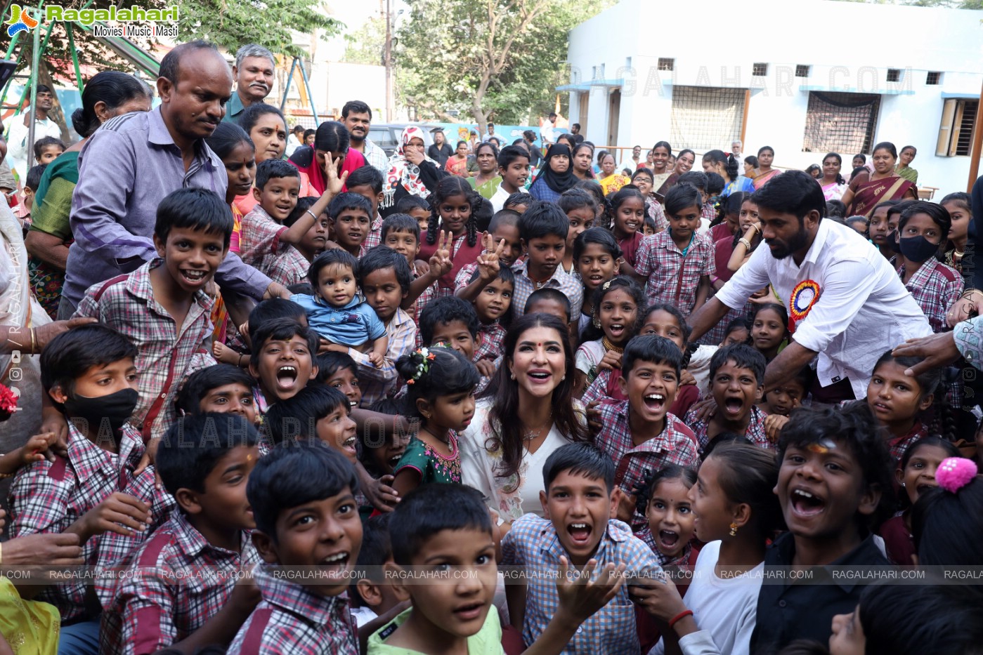 Grand Inauguration of the Development Works at Government Primary School, Hyderabad