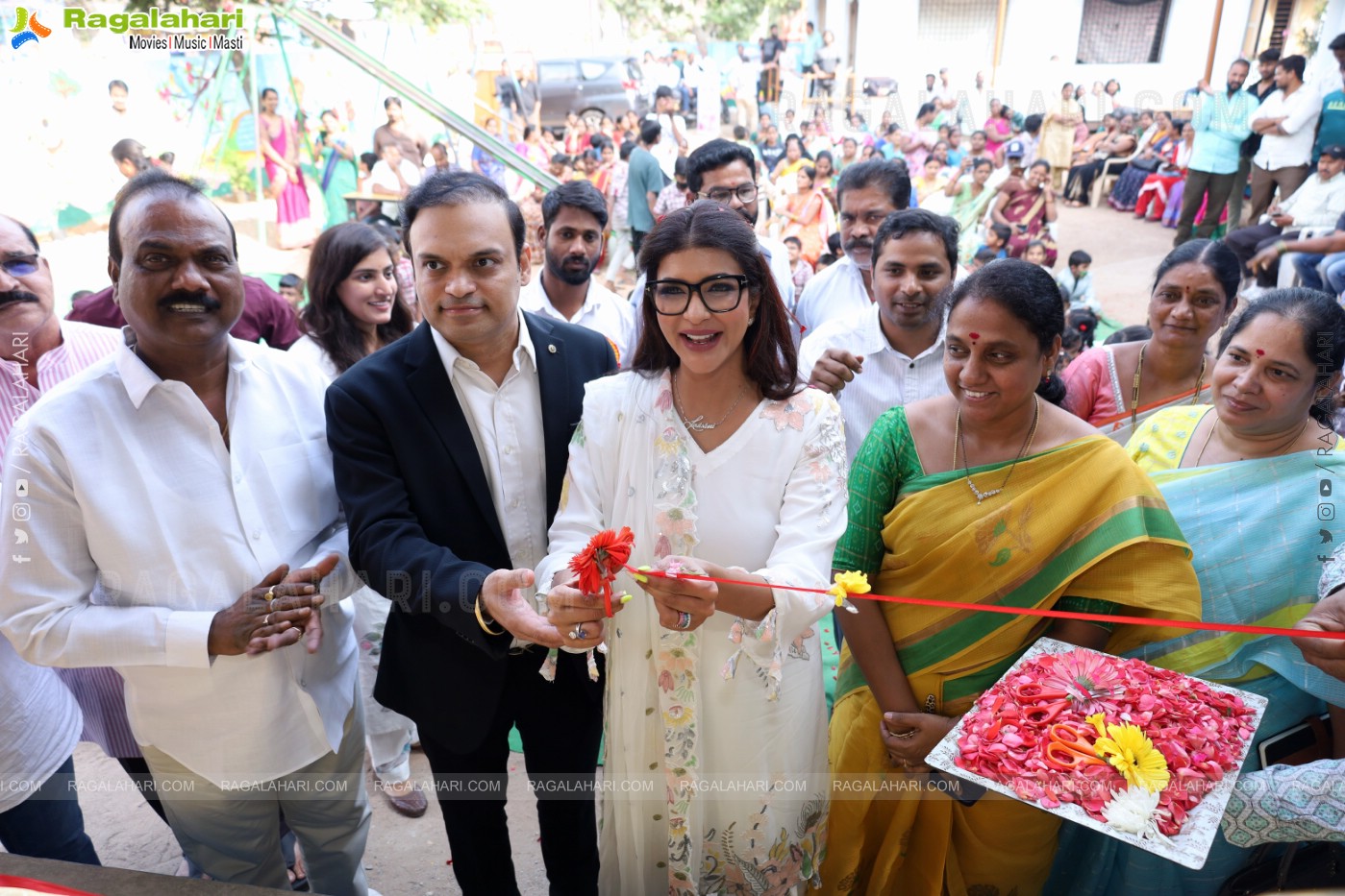 Grand Inauguration of the Development Works at Government Primary School, Hyderabad