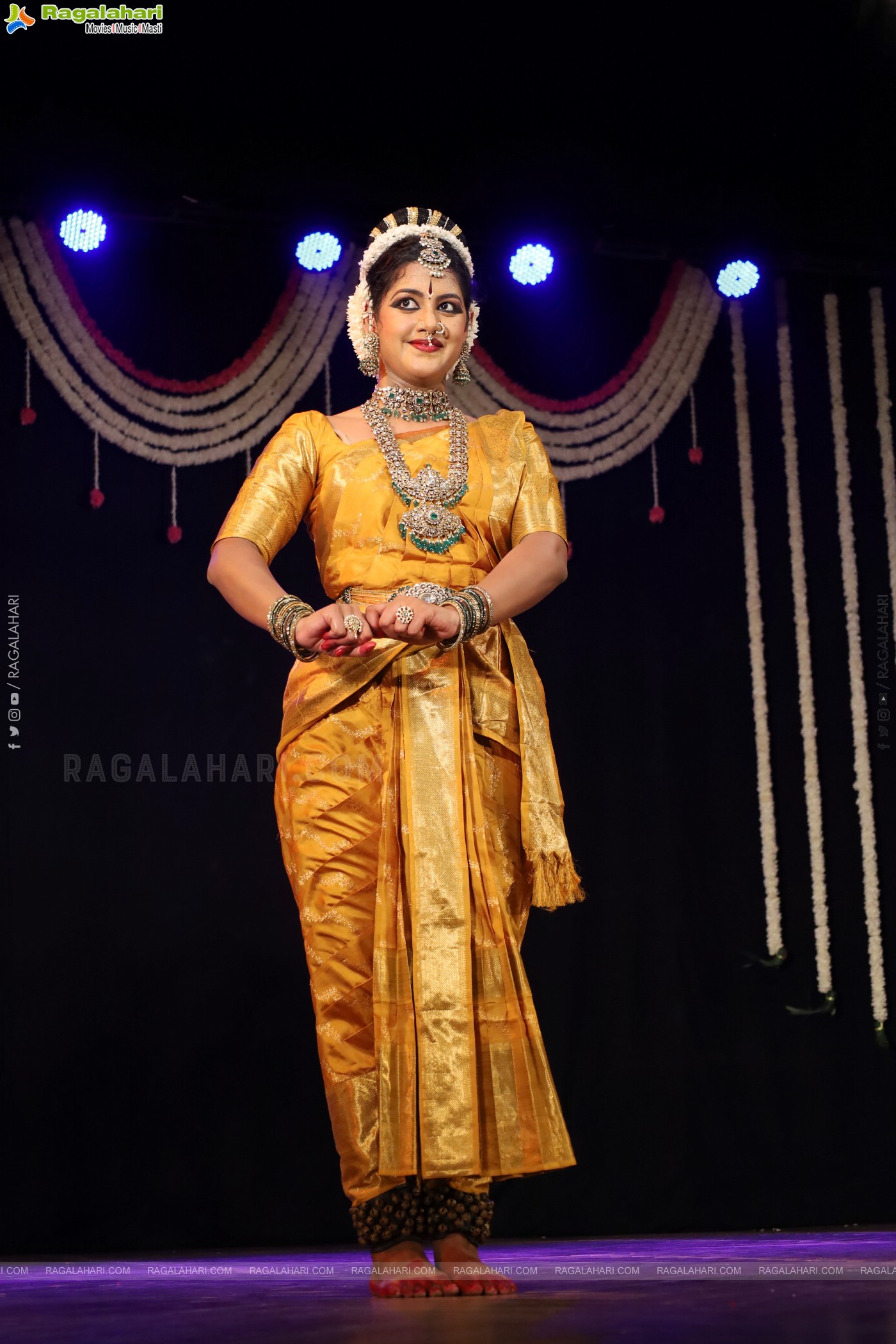 Kuchipudi Rangapravesam of Hethvitha Nallari at Ravindra Bharathi