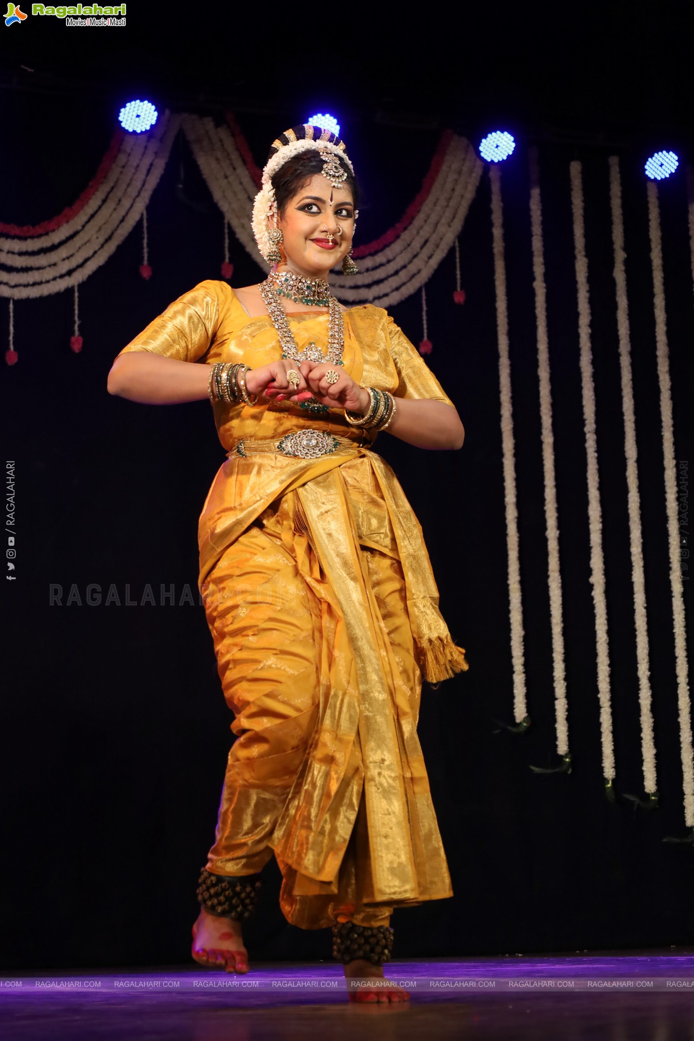 Kuchipudi Rangapravesam of Hethvitha Nallari at Ravindra Bharathi