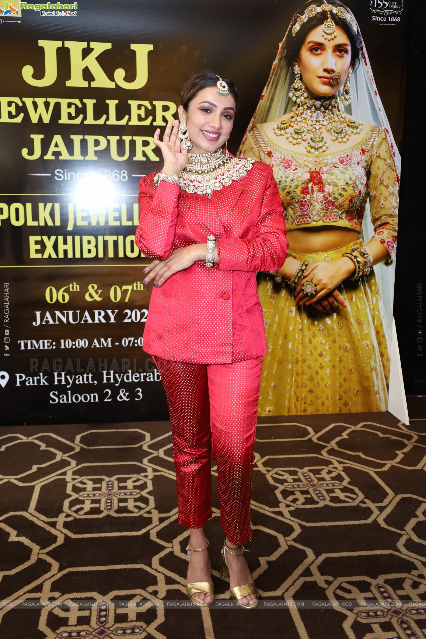 Grand Launch of Polki Jewellery Exhibition by JKJ Jewellers, Hyderabad