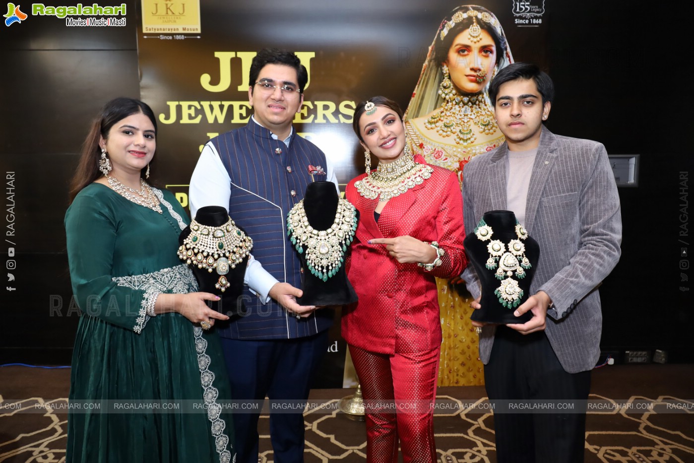 Grand Launch of Polki Jewellery Exhibition by JKJ Jewellers, Hyderabad