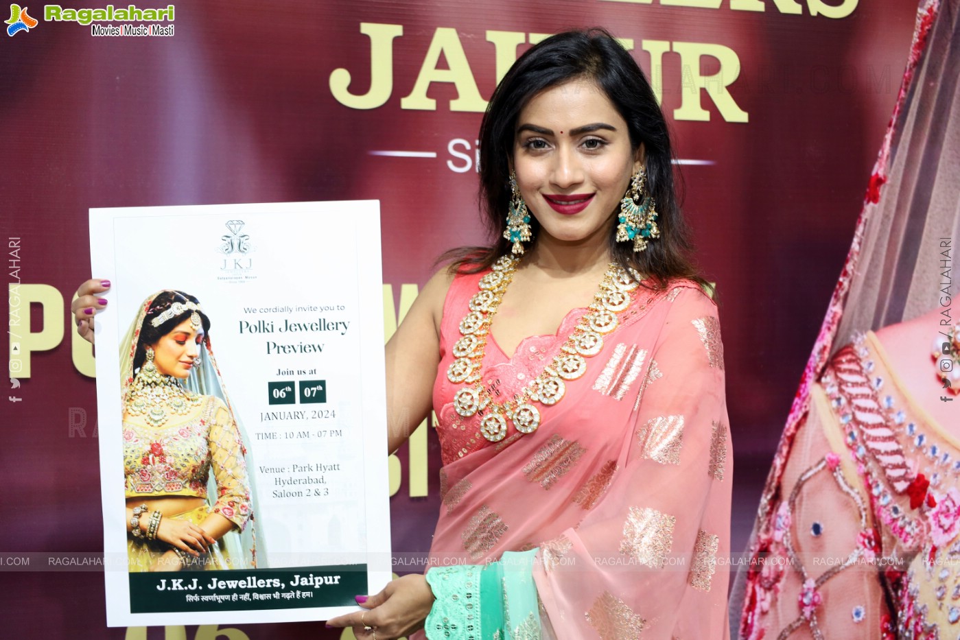 JKJ Jewellers Presents Exclusive Polky Jewellery Exhibition Poster Launch