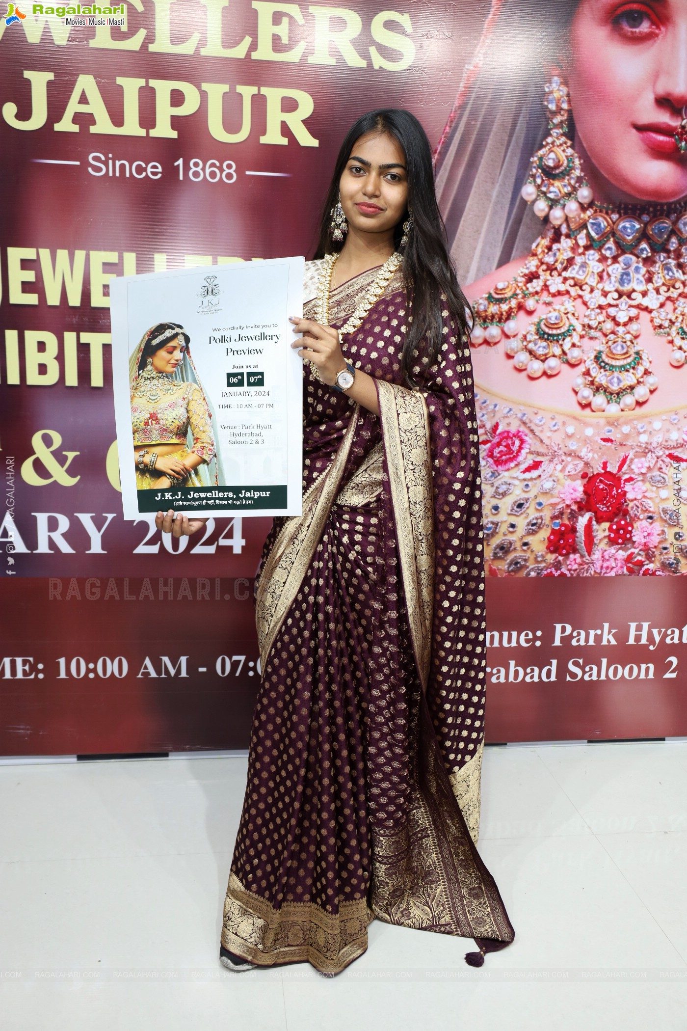 JKJ Jewellers Presents Exclusive Polky Jewellery Exhibition Poster Launch