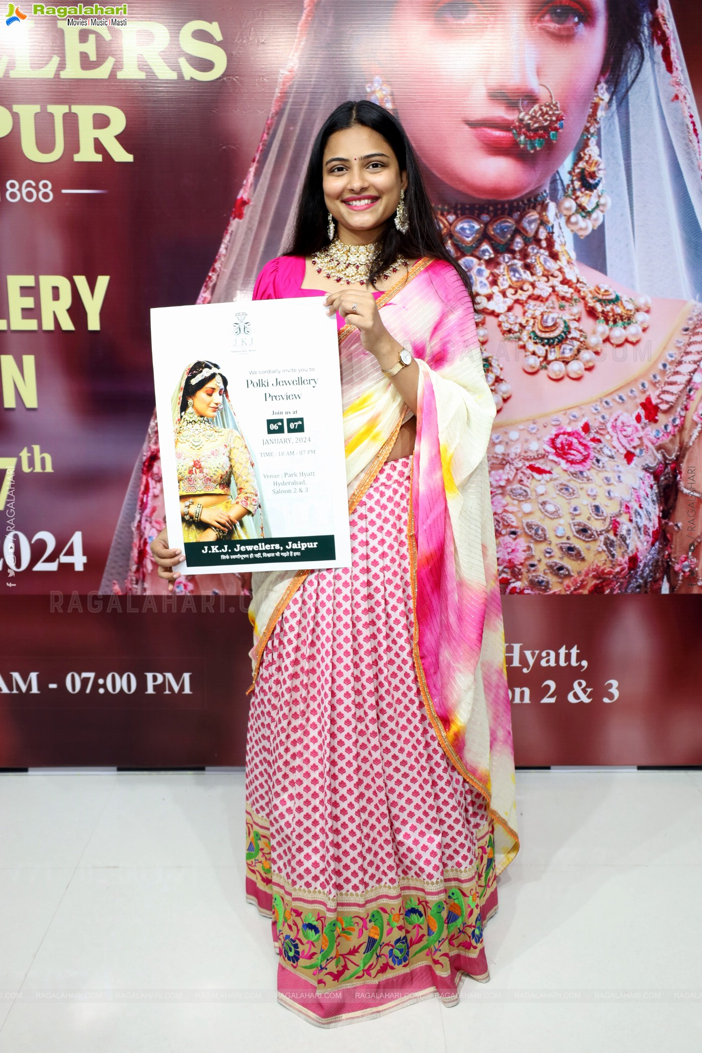 JKJ Jewellers Presents Exclusive Polky Jewellery Exhibition Poster Launch