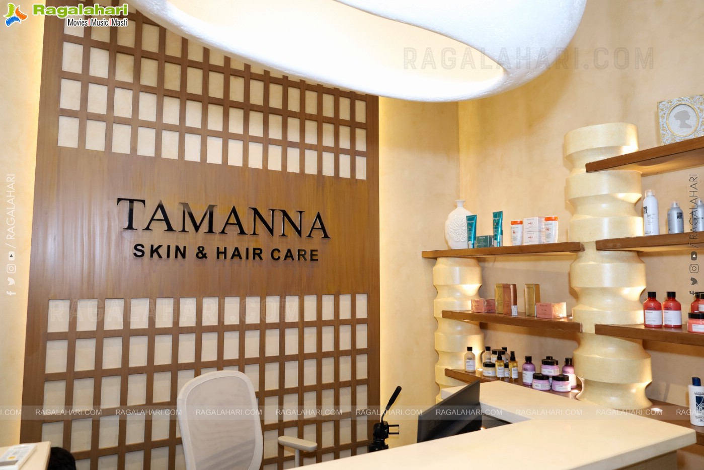 Grand Launch of Tamanna Skin and Hair Care, Hyderabad